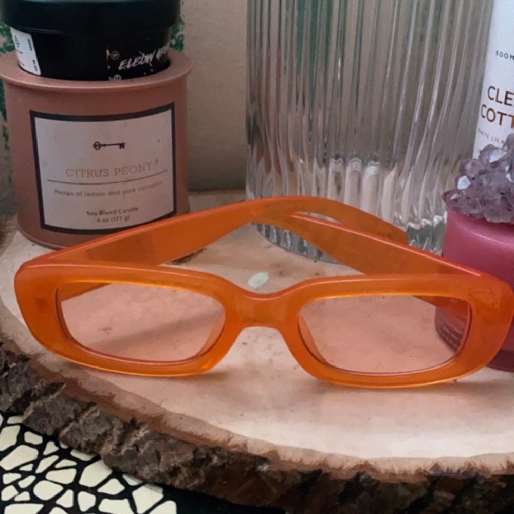 Orange sunglasses